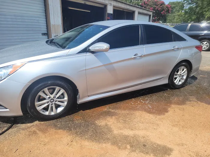 Silver Hyundai sedan at DB Window Tint